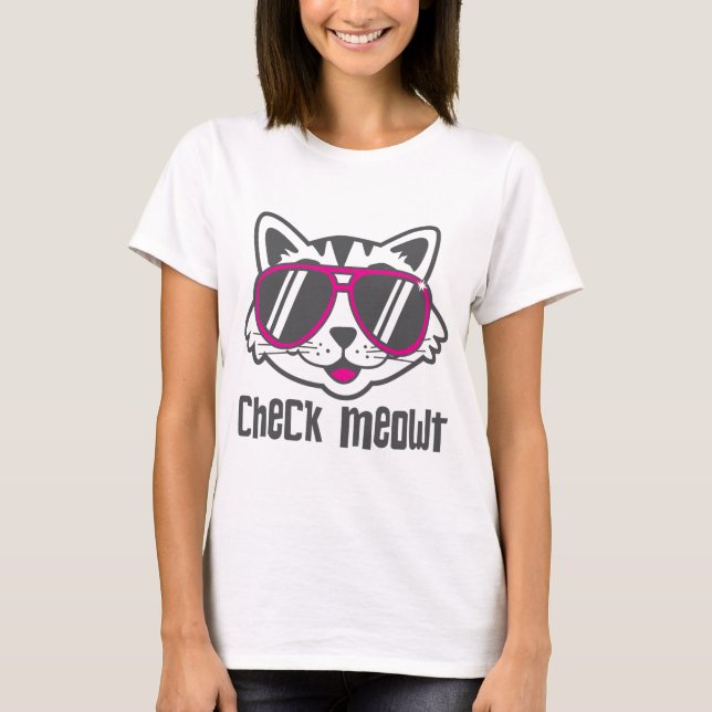 T-shirt Vérifier Meowt (Devant)