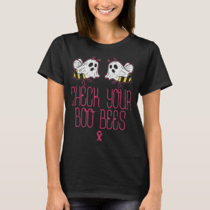 T-shirt Vérifier votre Boo Bees Drôle Sensibilisation au c
