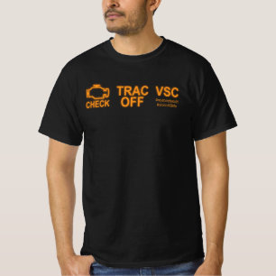 T-shirt Vérifiez les voyants de warning Scion XB Trac Off