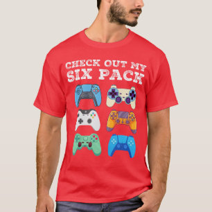 T-shirt Vérifiez Mon Paquet Si Gamer Drôle Gamers Console
