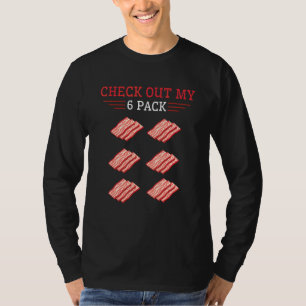 T-shirt Vérifiez Mon Porc Bacon Six Pack Cochon Porc Enfa