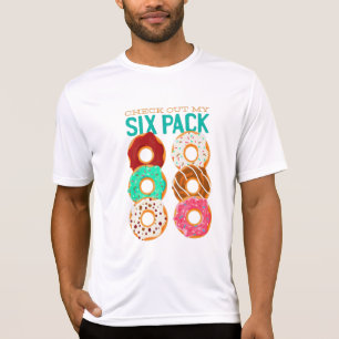 T-shirt Vérifiez Mon Six Pack - Donuts Drôles Entraînement