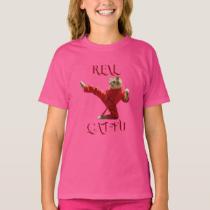 T-SHIRT VÉRITABLE CAT-FU
