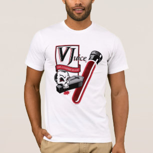 T-shirt Véritable chemise de sang de V-Jus