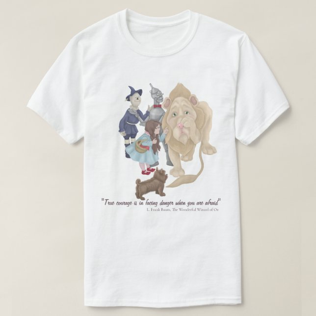 T-shirt Véritable courage (Design devant)