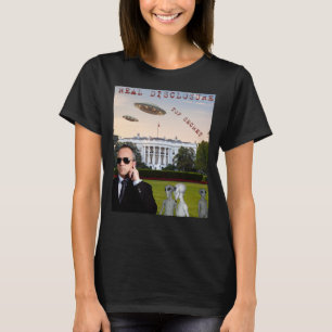 T-shirt Véritable divulgation, OVNIs, . Aliens, PAU, Espac