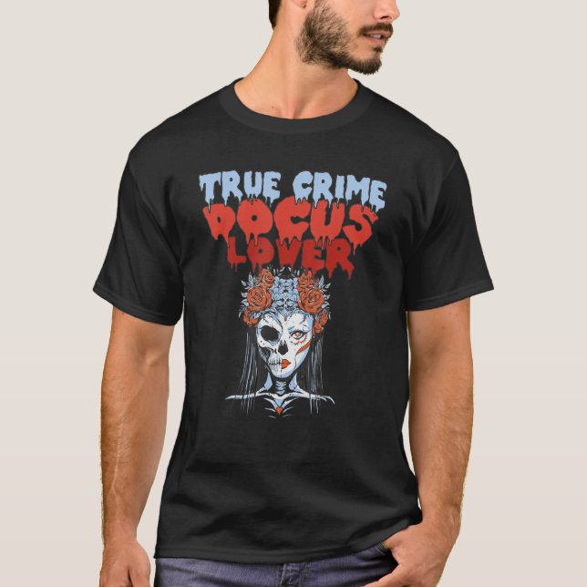 T-shirt Véritable doctrine de criminalité (Devant)
