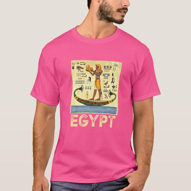 T-shirt Véritable Egypte Antique Graphique & Cool Designs  (Devant)