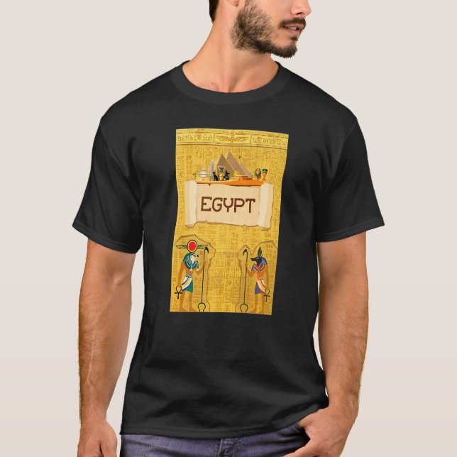 T-shirt Véritable Egypte Antique Graphisme & Cool Designs (Devant)