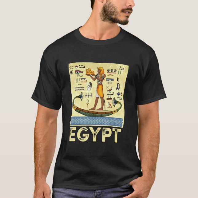T-shirt Véritable Egypte Antique Graphisme & Cool Designs (Devant)