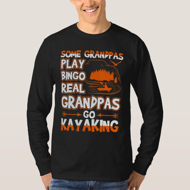 T-shirt Véritable grand-pas aller Kayak (Devant)