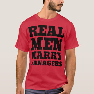 T-shirt Véritable Homme Marry Manager Mari Premium T