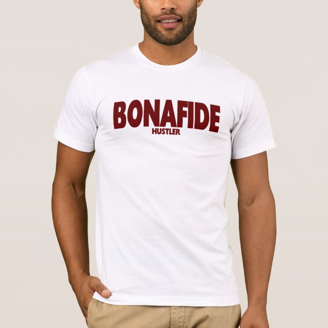 T-SHIRT VÉRITABLE ..... PIÈCE EN T DE DÉBROUILLARD (Devant)