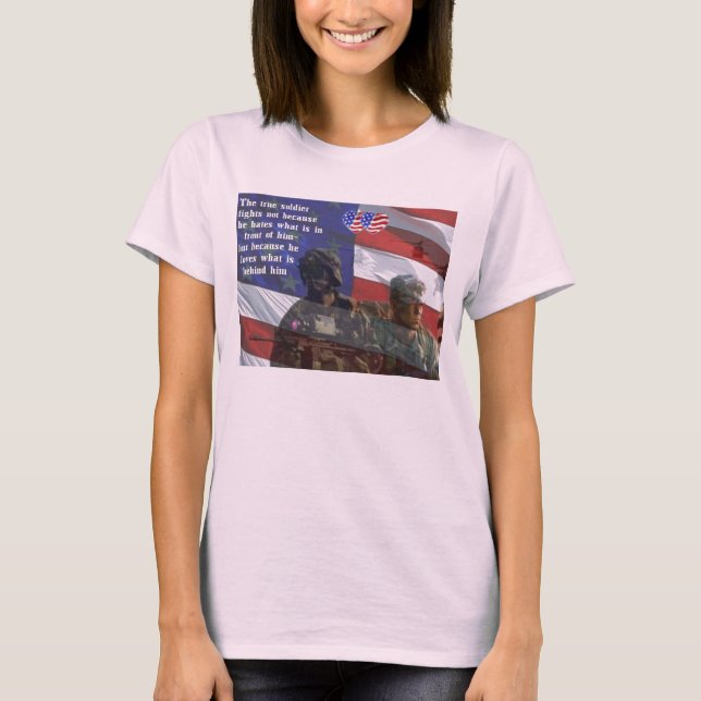 T-shirt Véritable soldat (Devant)