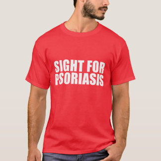 T-shirt Véritable vue pour Psoriasis Sore Eyes Pun Nouveau