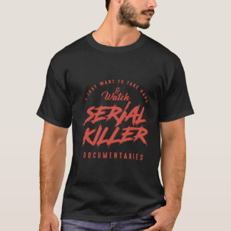 T-shirt Véritables Criminels Et Siestes Visionnage En Mass