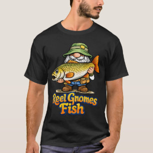T-shirt Véritables Gnomes Pêchent – Drôle de Gnome de Pê