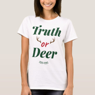 T-shirt Vérité ou cerf