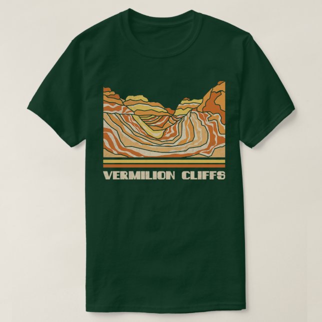 T-shirt Vermilion Cliffs Monument National Nature Lover Vi (Design devant)