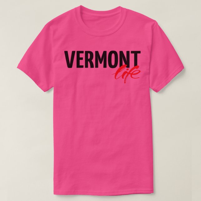 T-shirt Vermont (Design devant)