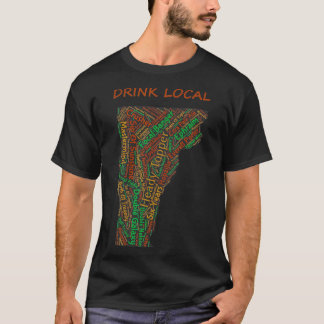 T-shirt Vermont Boire Bière artisanale locale734