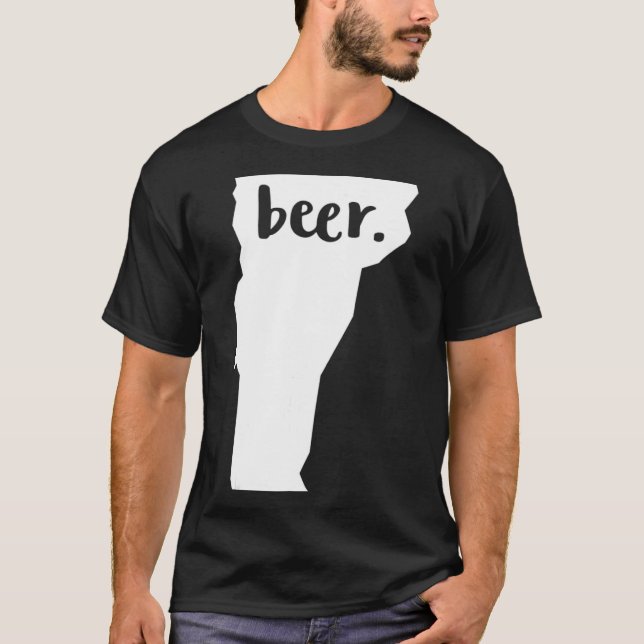 T-shirt Vermont Local Beer Drinker   Drink VT Craft Gift (Devant)