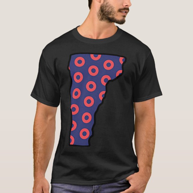 T-shirt Vermont Phish (Devant)