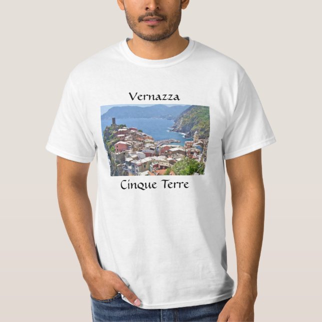 T-shirt Vernazza Cinque Terre (Devant)