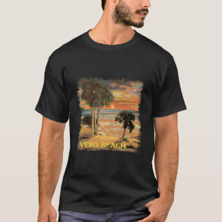 T-shirt Vero Beach Fl Palm Tree Beach Style