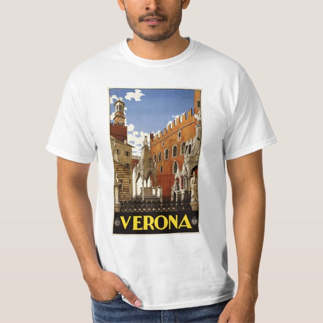 T-shirt Vérone Italie (Devant)