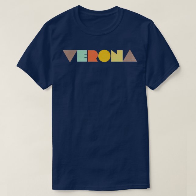 T-shirt Vérone Vintage (Design devant)