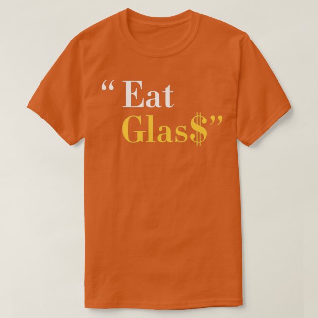 T-shirt Verre à manger (Design devant)