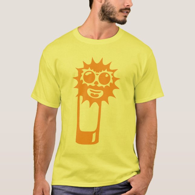 T-shirt verre alcool pastis soleil lunette 2103 (Devant)