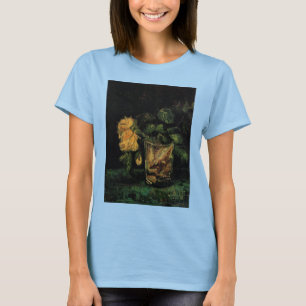 T-shirt Verre avec Roses par Vincent van Gogh