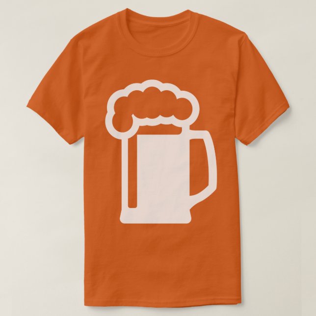 T-shirt Verre de bière (Design devant)