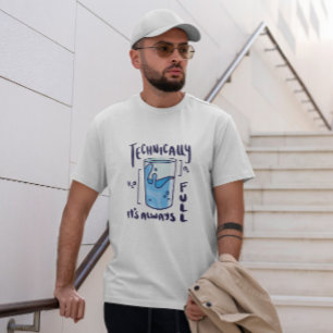 T-shirt Verre De L'Eau Drôle