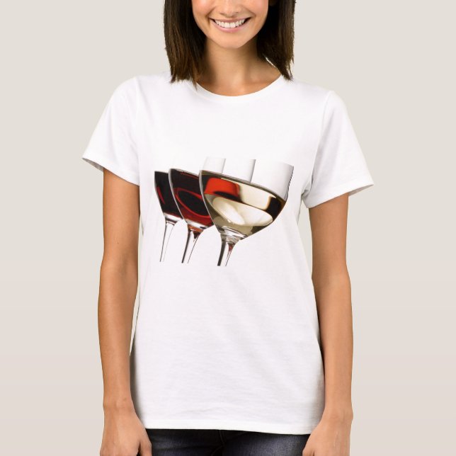 T-shirt Verre de vin (Devant)