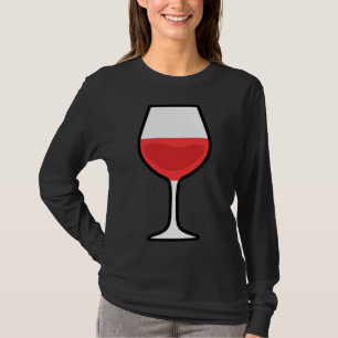 T-shirt Verre De Vin Rouge Vin Vin Vin Festival Alc