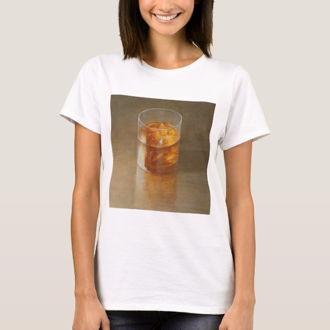 T-shirt Verre de whiskey 2010 (Devant)