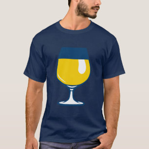T-shirt verre pastis alcool apero