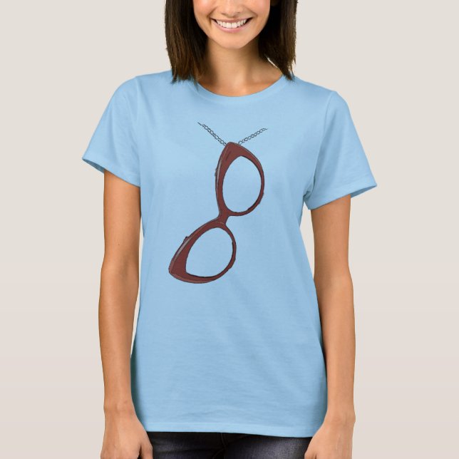 T-shirt Verres de plot réflectorisé (Devant)