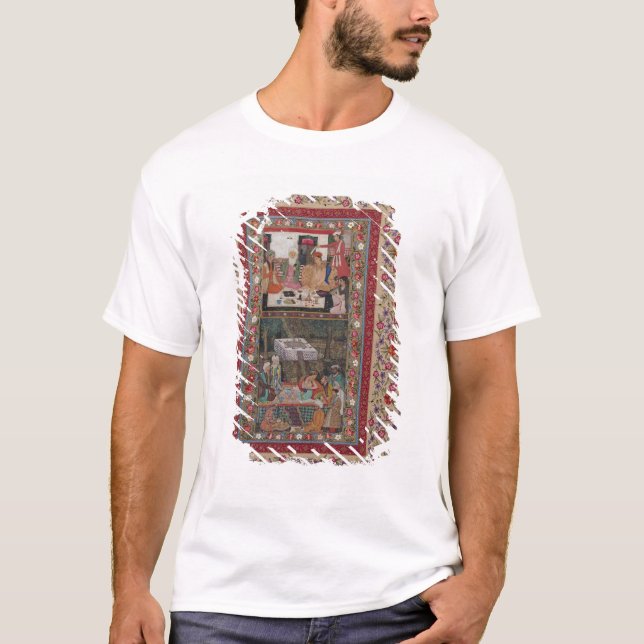 T-shirt Vers de lecture et un banquet (Devant)