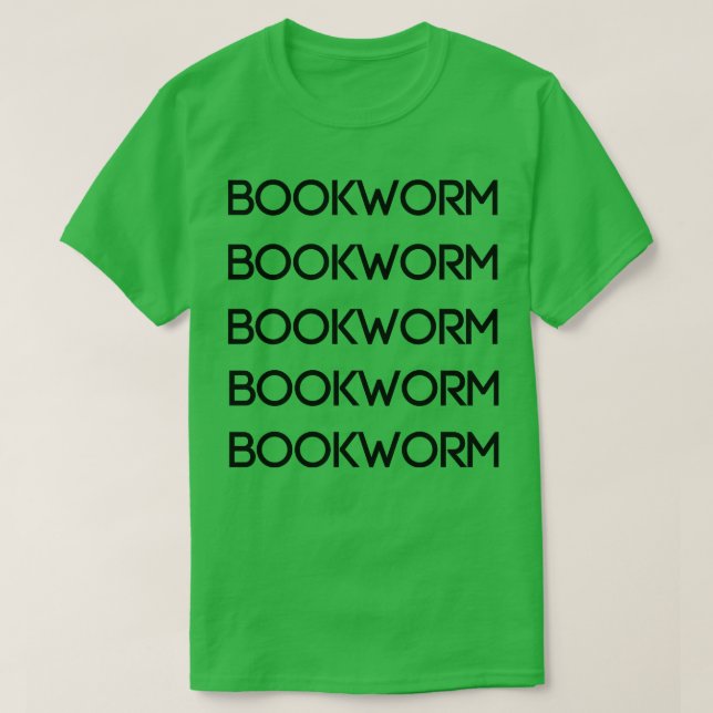T-shirt Vers de livre (Design devant)