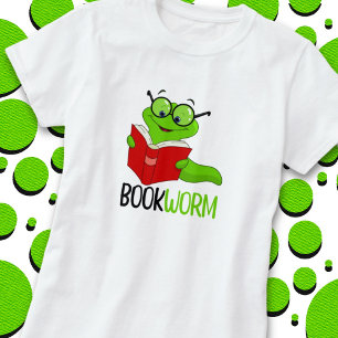 T-shirt Vers de livre Lecture