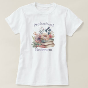 T-shirt Vers de livre professionnel