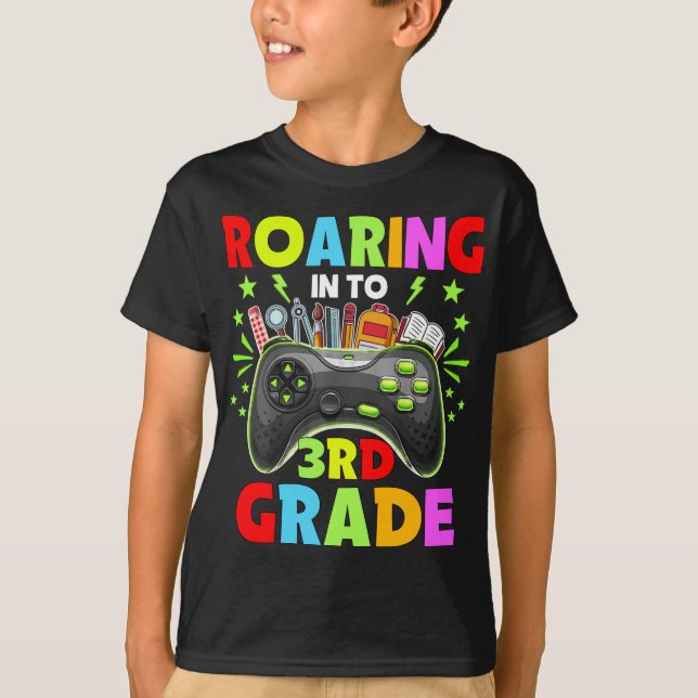 T-shirt Vers la 3e année - Enseignant 3e année (Devant)