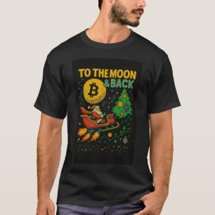 T-shirt VERS LA LUNE & RETOUR Cryptodevise Noël