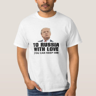 T-shirt Vers la Russie avec amour