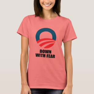 T-SHIRT VERS LE BAS AVEC CRAINTE