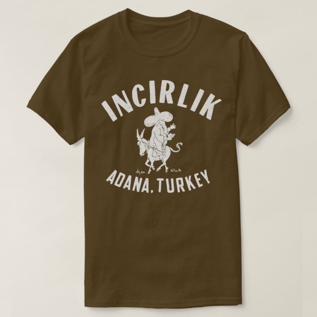 T-shirt Vers les années 1970 Incirlik Hodja (Design devant)